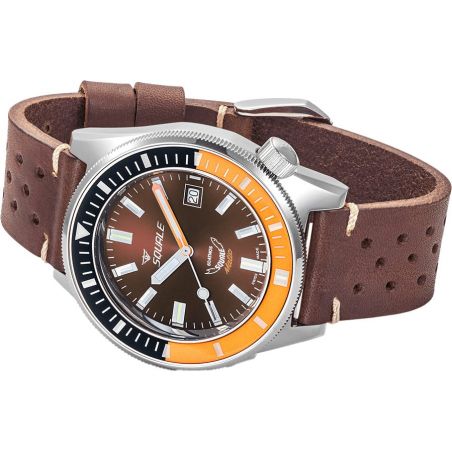 Montre Squale Matic Chocolate Leather