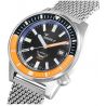 Montre Squale Matic Satin Orange Mesh