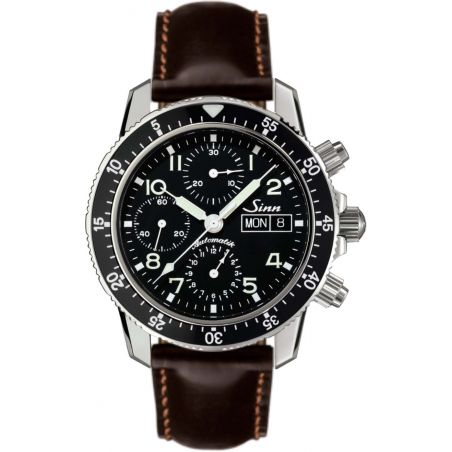 Montre Sinn Traditional Pilot Chronograph 103 St Sa Leather Strap