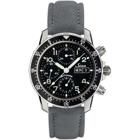 Montre Sinn Traditional Pilot Chronograph 103 St Sa Leather Strap