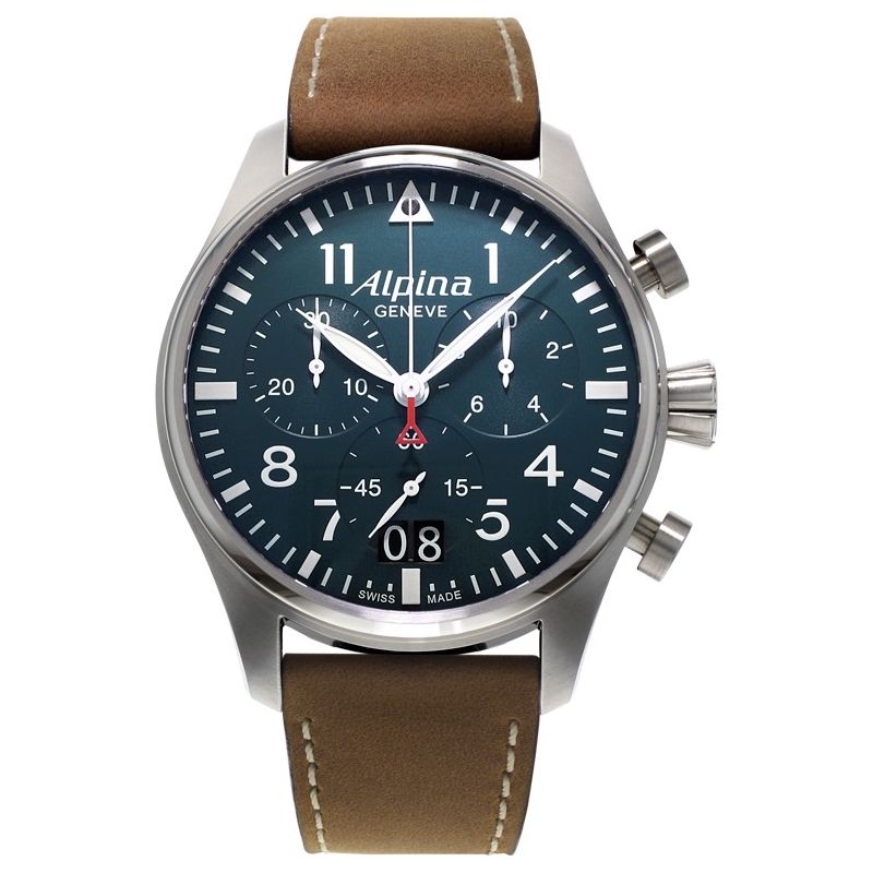 Montre Alpina Startimer Pilot Big Date Chronograph AL-372N4S6