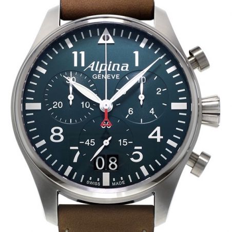 Montre Alpina Startimer Pilot Big Date Chronograph AL-372N4S6