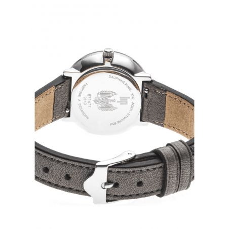 Dauphine 29mm Silver/Grey Leather - LIP 