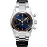 Montre Baltic Bicompax 003 Bleu Gilt / Acier