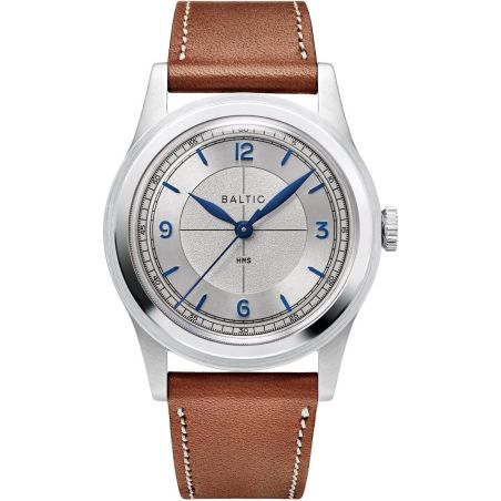 Montre Baltic HMS 003 Argent / Cuir