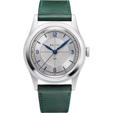 Montre Baltic HMS 003 Argent / Cuir