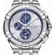 Aikon Quartz Chronographe 44mm Silver Bleu/Acier - Maurice Lacroix 