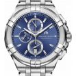 Aikon Quartz Chronographe 44mm Bleu/Acier - Maurice Lacroix 