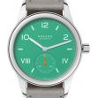 Montre Nomos Club Campus Electric Green Leather