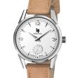 Himalaya 29mm Classic Silver/Beige Leather - LIP 