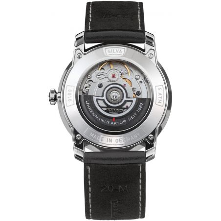 Montre Hanhart Pioneer Silva Noir Acier 782.210