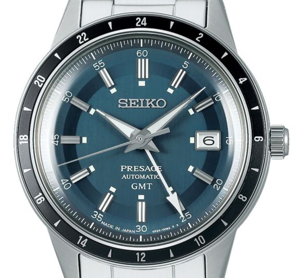 Montre Seiko Presage Style60's GMT SSK009