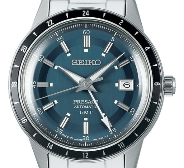 Montre Seiko Presage Style60's GMT SSK009J1