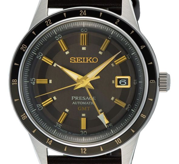 Montre Seiko Presage Style60's GMT SSK013