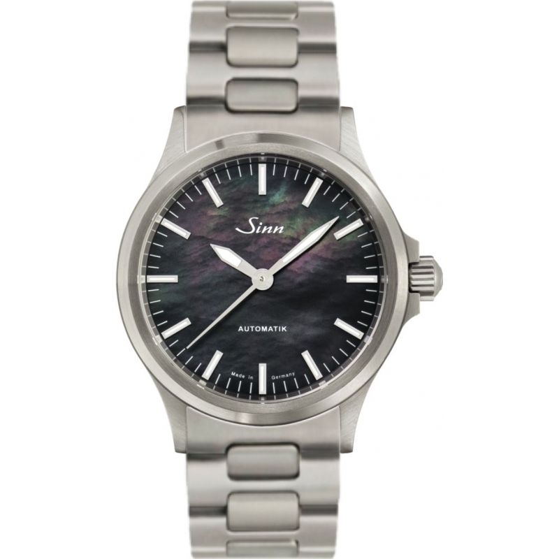 Instrument Watch 556 I Nacre Noir Solid Strap - Sinn