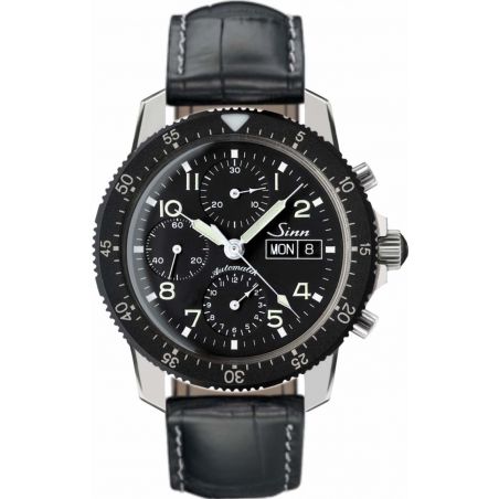 Montre Sinn Traditional Pilot Chronograph 103 St Leather Strap 