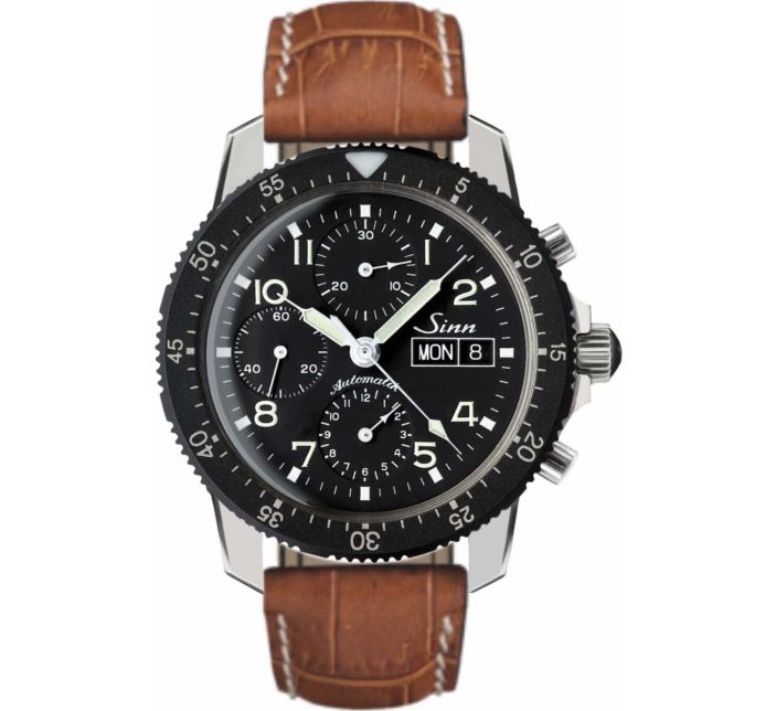 Montre Sinn Traditional Pilot Chronograph 103 St Leather Strap 