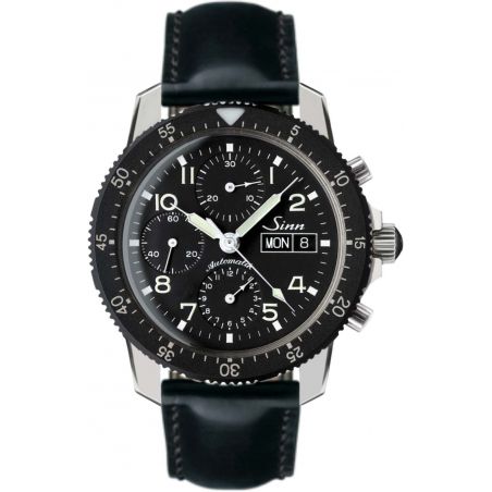 Montre Sinn Traditional Pilot Chronograph 103 St Leather Strap 