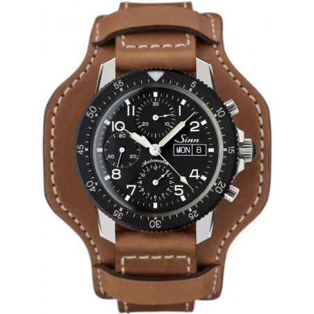 Montre Sinn Traditional Pilot Chronograph 103 St Leather Strap 