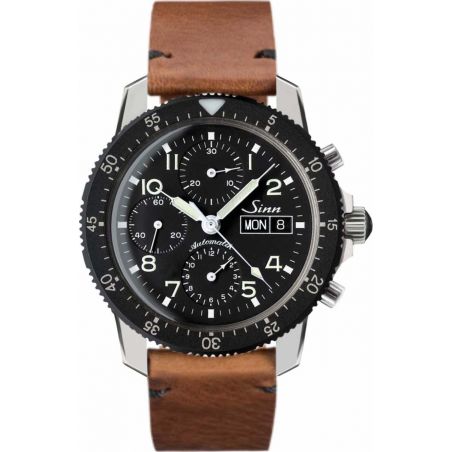 Montre Sinn Traditional Pilot Chronograph 103 St Leather Strap 