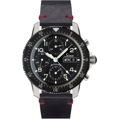 Montre Sinn Traditional Pilot Chronograph 103 St Leather Strap 