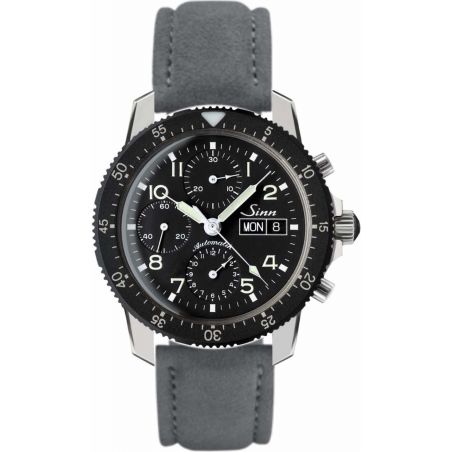 Montre Sinn Traditional Pilot Chronograph 103 St Leather Strap 