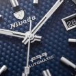 Montre Nivada Grenchen F77 Blue Date 69001A77