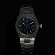 Montre Nivada Grenchen F77 Blue Date 69001A77