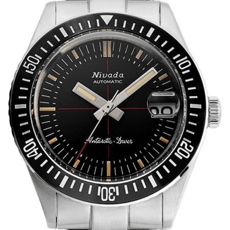 Montre Nivada Grenchen Antarctic Diver Date 32038A Steel