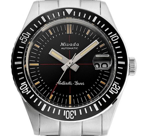 Montre Nivada Grenchen Antarctic Diver Date 32038A Steel
