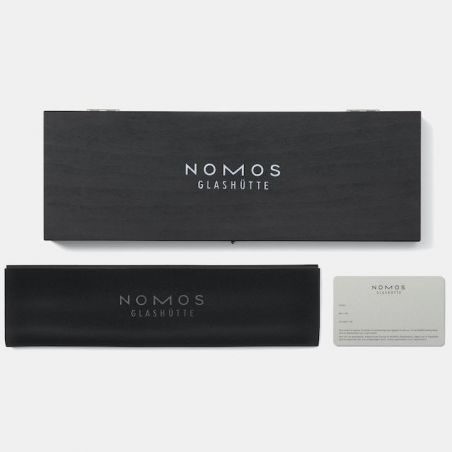 Montre Nomos Club Campus Cream Coral Leather