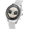 Montre Yema Rallygraf Meca-Quartz Panda Maille Milanaise