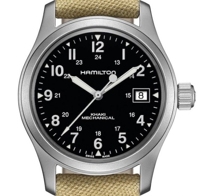 Montre Hamilton Khaki Field Mechanical 38mm Date H69439933