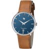 Dauphine 38mm Blue/Gold Leather - LIP 