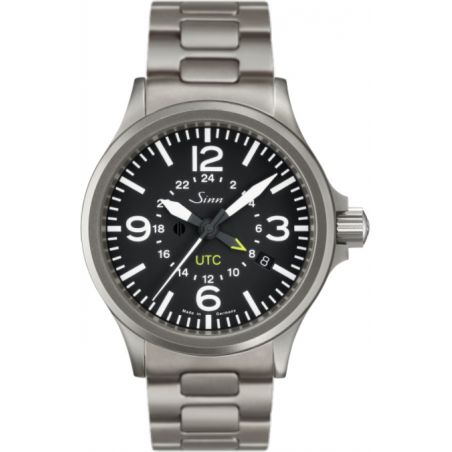 Instrument Watch 856 UTC Solid Strap - Sinn