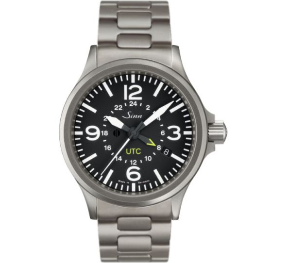 Instrument Watch 856 UTC Solid Strap - Sinn