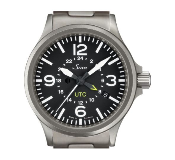 Instrument Watch 856 UTC Solid Strap - Sinn