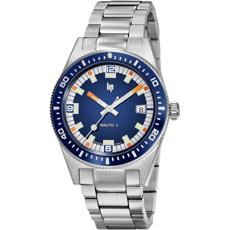 Montre LIP Nautic 3 39mm 671853