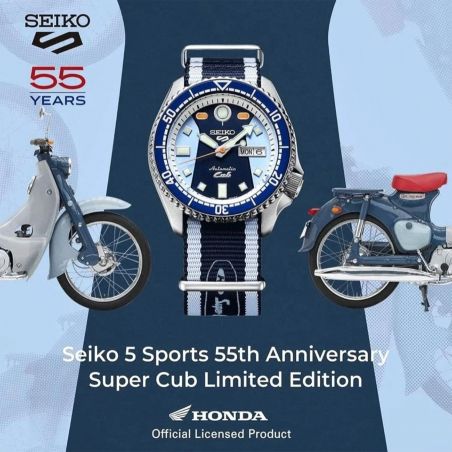 Montre Seiko 5 SKX Sense Style Honda Super Cub SRPK37K1