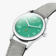 Montre Nomos Club Campus 38 Electric Green Leather