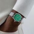 Montre Nomos Club Campus 38 Electric Green Leather