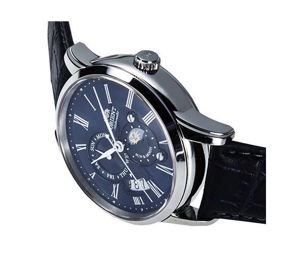 Montre Orient Sun and Moon Blue RA-AK0011D