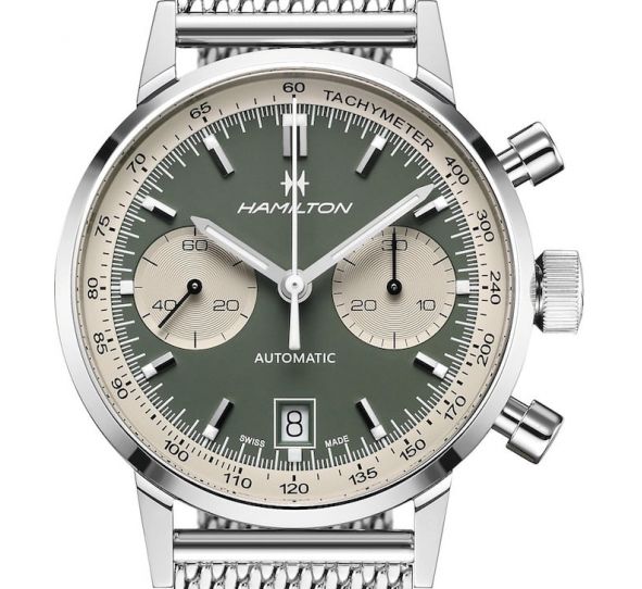 Montre Hamilton American Classic Intra-Matic Chronograph Auto H38416160