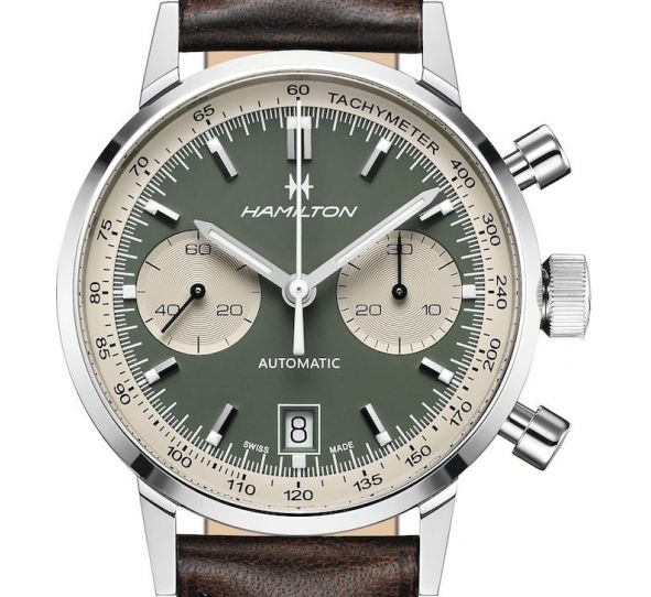 Montre Hamilton American Classic Intra-Matic Chronograph Auto H38416560