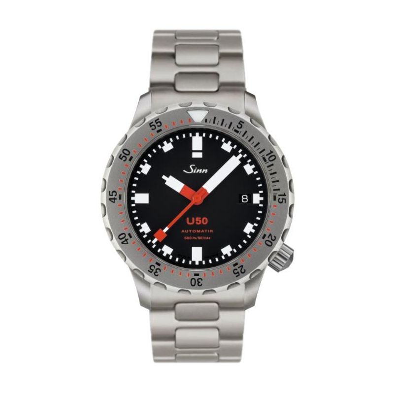 Diving Watch U50 Tegiment Solid Strap - Sinn 