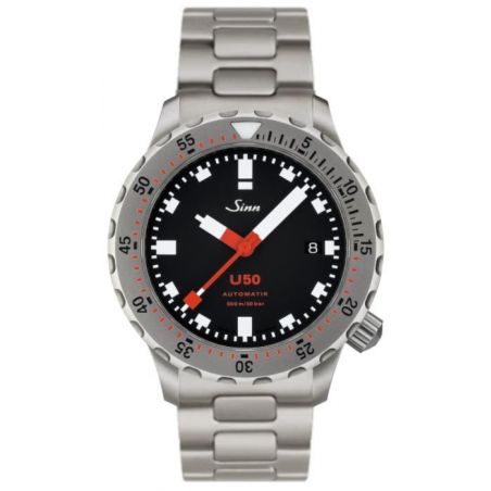 Diving Watch U50 Tegiment Solid Strap - Sinn 