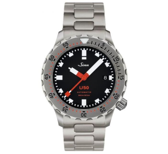 Diving Watch U50 Tegiment Solid Strap - Sinn 