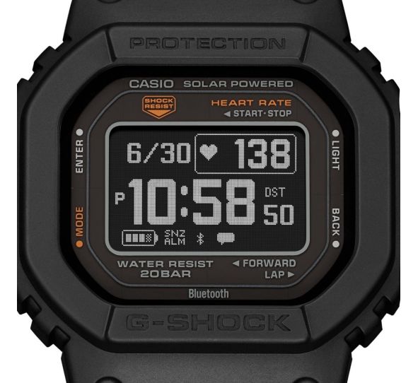 Montre G-Shock DW-H5600-1ER Bluetooth