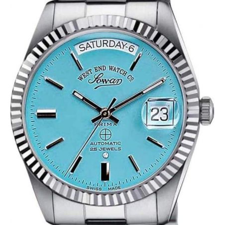 The Classics Automatic Silver/Turquoise - West End Watch Co.