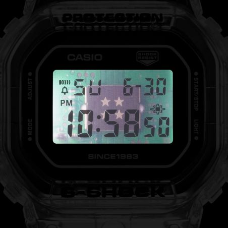 Montre G-Shock DW-5040RX-7ER Clear Remix 40e anniversaire 